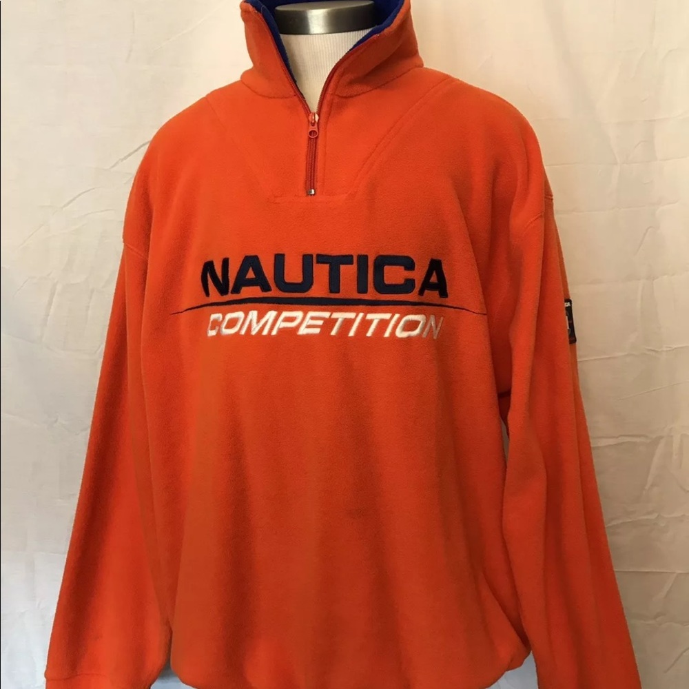VINTAGE 90's NAUTICA FLEECE

Orange-Blue-White